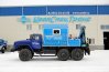 Фургон Урал ПАРМ с краном манипулятором