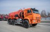 Автоцистерна вакуумная МВ-9+1-ОД КО-510 бак для воды Камаз 43118-50 (илососная, два отсека)