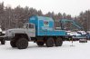 Автофургон Урал с КМУ
