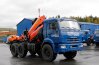Седельный тягач Камаз 53504-46 с краном манипулятором Palfinger РK-15500 с верхним управлением