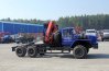Седельный тягач Урал с КМУ и боковой защитой