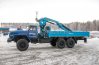Урал бортовой с КМУ