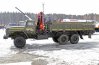 Бортовой автомобиль Урал с КМУ Palfinger