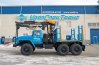 Лесовозный тягач Урал-М с ГМ ОМТЛ-97