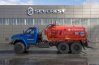 Автоцистерна вакуумная нефтепромысловая (АКН) АКН-10 КО Урал NEXT 4320-72, ревиз. люк, подогрев слив. ДОПОГ, УВЭОС