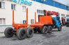 Лесовозный тягач УСТ-5453 с ГМ Epsilon M130L97 + Роспуск лесовозный УСТ-94651
