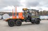 Лесовозный тягач Урал 4320-NEXT с ГМ ОМТЛ-97