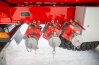Сливной трубопровод цистерны с быстроразъемным соединением