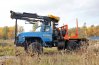 Лесовоз Урал 5557-60 с ГМ ОМТЛ-97 УСТ-5453