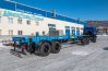 Полуприцеп контейнеровоз ППК 20Б-21-12 УСТ 9465 2Х1С, 1Х1А, дополнителные опоры + Тягач Урал