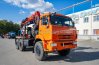 Седельный тягач с КМУ ИТ-200 (тросовый, люлька, бур) УСТ 5453 Камаз 43118