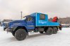 Автофургон ГПА 6+2 откр.с КМУ ИМ-150N УСТ 5453 Урал NEXT 4320-72