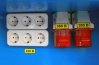 Розетки для подключения внешних потребителей 220V и 380V