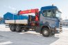Бортовой с КМУ ИТ 180 Scania