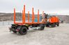 Сортиментовозо с манипулятором VM10L74 Камаз 43118-50 + Прицеп - сортиментовоз ПСВ 10-21Д-6 УСТ 9465