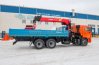 Бортовой автомобиль с КМУ ИТ-150 (тросовый) УСТ 5453 Камаз 65115 сп.м.