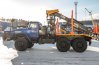 Лесовоз с манипулятором VPL100-76 УСТ 5453 Урал 5557-60Е5 