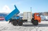 Самосвальный автомобиль Камаз 43118-46 УСТ-5453 с кузовом-фургоном