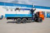 Бортовой автомобиль с КМУ Dong Yang SS1956 (тросовый) УСТ 5453 Камаз 43118