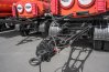 Дышло прицепа с разъемами для соединения электросистемы и пневмосистемы прицепа и тягача