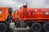 Лестница для подъема на площадку обслуживания цистерны