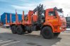 Сортиментовоз с КМУ-VM10L74 УСТ 5453СВ Камаз 43118-3027-50