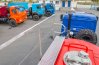 Складной поручень площадки обслуживания
