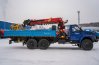 Бортовой автомобиль с КМУ ИТ-200 (тросовый,люлька, бур) Урал NEXT 4320-74 