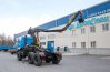 Седельный тягач Урал 44202 с ГМ ОМТЛ-120-02 УСТ-5453