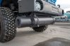 Система выпуска отработанных газов вперед под передний бампер