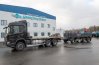 Прицеп контейнеровоз ПК 15-33-6 УСТ 9465 в составе автопоезда с SCANIA СG 440 6x6   