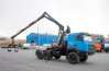 Седельный тягач Урал 44202 с ГМ ОМТЛ-120-02 УСТ-5453