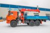 Бортовой автомобиль с КМУ KS-1256G-II УСТ 54531 Камаз 43118-50 сп.м 