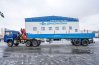 Седельный тягач УСТ 5453 с КМУ ИМ-180 SHACMAN SX32586V385 (6х6) + Полуприцеп бортовой ППБ 20Б-21-12К 