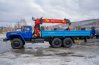 Бортовой автомобиль с КМУ ИТ-150 (тросовый) УСТ 5453 Урал 4320-1951-60