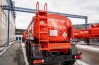 Лестница для подъема на площадку обслуживания цистерны