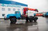 Седельный тягач Урал 4320 с краном-манипулятором ИТ-200