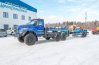Полуприцеп контейнеровоз ППК 20Б-21-12 УСТ 9465 2Х1С, 1Х1А, дополнителные опоры + Тягач Урал NEXT