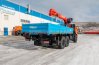 Контейнеровоз с КМУ Kanglim KS-1256G (тросовый) УСТ 5453 Камаз 43118