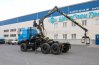 Седельный тягач Урал 44202 с ГМ ОМТЛ-120-02 УСТ-5453