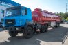 Полуприцеп цистерна ППЦ 45П-35ДЛ-4 УСТ 94651 5 мм, прямая рама, комбинированная трехосная подвеска