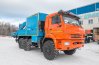 Автофургон ГПА 6+2 откр. с КМУ ИМ-150N УСТ 5453 Камаз 43118, сп.м 