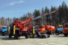 Бурильно-крановая машина Камаз 43502-45 с буром и КМУ Kanglim KDC 5600