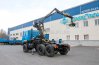 Седельный тягач Урал 44202 с ГМ ОМТЛ-120-02 УСТ-5453