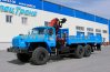 Вариант исполнения - Бортовой Урал с КМУ Palfinger PK-15500, верхнее управление КМУ