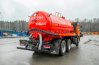 Автоцистерна вакуумная коммунальная МВ-11 КО УСТ 5453 Камаз 65115-48(А5), ревизионный люк, подогрев сливного крана