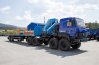 Седельный тягач Урал 8х8 с КМУ ИМ-320 УСТ-5453 + Полуприцеп контейнеровоз 35-31-12КБ УСТ-94651 со снятыми бортами