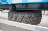 Запасное колесо. Механическая лебедка подъема и фиксации запасного колеса