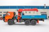 Бортовой автомобиль с КМУ KS-1256G-II УСТ 54531 Камаз 43118-50 сп.м 