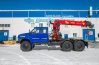 Седельный тягач с КМУ ИТ-200 (тросовый) УСТ 5453 Урал NEXT 4320-72, сдвоен. кабина